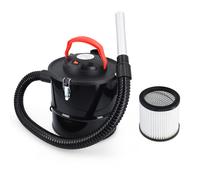 Navaris Aspirador de Cenizas de 10L - Aspiradora de Ceniza al vacío con Filtro HEPA de chimeneas Estufas Horno de leña Chimenea eléctrica