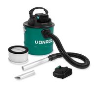 Aspirador de cenizas inalámbrico 20V - 4.0Ah - depósito de 12L | In atería y cargador rápido