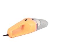 Aspirador de Coche con Cable Profesional, Dispositivo de Succión Compacto de Mano para Limpieza Interior del Coche, Hecho de ABS y PVC Duraderos (Orange)