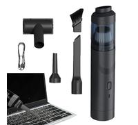 Aspirador de coche portátil - Limpiador 800 g 19000 Pa, portátil recargable inalámbrico, kit minorista con | Dispositivo de succión de alta potencia para eliminación de polvo interior de