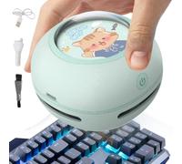 Aspirador de escritorio genérico | Removedor de polvo de mesa inalámbrico | Limpiador en miniatura con fuerte succión para hogar, escuela, oficina, tocador, cocina, dormitorio