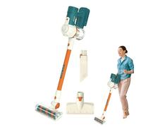 Aspirador de juguete para niños - ABS + componentes electrónicos | Haz que juegue con el juguete para la aspiradora | Juguetes interactivos para barrer padre-hijo con música y