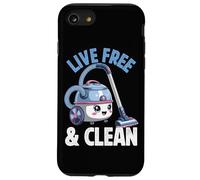 Aspirador de limpieza Aspirador Funny Housekeeping Carcasa para iPhone SE (2020) / 7 / 8