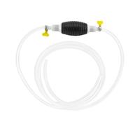 Aspirador de líquido multifunción - Bomba de gasolina manual para bomba de extracción de gasolina con abrazadera de metal y manguera, bomba manual de sifón para gasolina, aceite, combustible, líquido