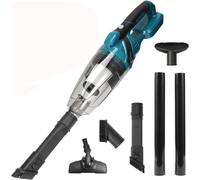 Aspirador de mano con batería, aspiradora con batería para Makita 18 V, 10000 Pa 4 en 1, aspiradora multifuncional, boquilla de suelo, depósito de polvo de 0,75 L, para casa y coche, pelo de animal