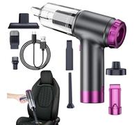 Aspirador de mano genérico - Removedor de polvo 4 en 1 | Aspirador automático de alta succión y colector de polvo, para coche, coche, asiento de salpicadero, teclado PC limpieza, oficina, hogar