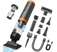 Aspirador de Mano Inalámbrico 4 en 1 con Motor Sin Escobillas 87000 RPM