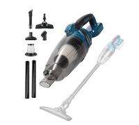 Aspirador de Mano Sin Cable para Makita 18V, 10 kPa Aspiradora Coche con Contenedor de Polvo de 750 ML, Aspirador Mano con 4 Boquillas, 2 Filtros y LED para Casa y Coche (Batería no Incluida)