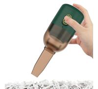 Aspirador de mesa - Mini aspirador de escritorio de 8 cm, barredora inalámbrica recargable por USB, diseño giratorio de 360 grados | Removedor de migas de mesa para teclas