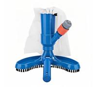 Aspirador de Piscina - Aspiradora de Piscina - Kit de Limpieza Piscina Limpiador Manual Portátil con Bolsa de Malla Fácil de Usar Ideal para la Limpieza de Piscinas Spas Estanques y Fuentes