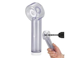 Aspirador de polvo de sierra perforadora para polvo de perforación, colector de polvo y polvo para trabajos de perforación, cubierta para recoger harina de perforación, para uso en el hogar, industria