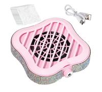 Aspirador De Polvo De Uñas - Herramienta de Limpieza Potente y Silenciosa | Colector De Polvo Con 10 Filtros Y Succión Ajustable,Para Uso en Salón, Hogar, Escritorio y Manicura de