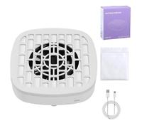 Aspirador de polvo de uñas profesional,Ventilador silencioso anti polvo para manicura | Herramienta de manicura portátil y limpiador para principiantes | para principiantes salón en casa estudio