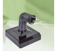 Aspirador de polvo for pulido dental de sobremesa, extractor de absorción fuerte de 60 W, potente aspirador for uñas con ventilador y tubo telescópico LED de doble función(Center2)