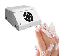 Aspirador De Polvo Para UñAs Con Filtro, Aspirador EléCtrico De Bajo Nivel De Ruido, Potente MáQuina De VentilacióN Con Ventilador De SuccióN, Para Pulido De Manicura, Equipo De SalóN En Casa,110V