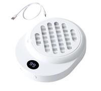 Aspirador de polvo para uñas - Máquina de extracción de manicura 6000 rpm, extractor de polvo para manicura portátil, para hogar, salón, oficina, belleza, uso actual profesional