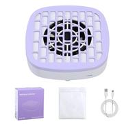 Aspirador De Polvo para Uñas Profesional,Ventilador Aspirador De Polvo para Uñas Silencioso,Instrumentos Portátiles de Limpieza para Esmalte de Gel Acrílico - Gel Acabado Acrílico