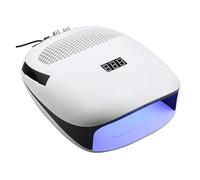 Aspirador de polvo uñas multifunción 3 en 1 140W, taladro eléctrico for, lámpara LED UV, máquina manicura for salón también Gran tienda