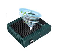 Aspirador de polvo uñas succión fuerte for manicura con filtro extraíble ventilador Extractor ajustable Para salón y hogar(Green)