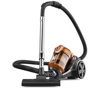 Aspirador de trineo sin bolsa, 3600 W, aspiradora sin bolsa, potente y silenciosa, 15000 pa, cable de 5 m, sin bolsa de polvo de 3,5 l, alto nivel de filtración, para alfombras de pelo de animales