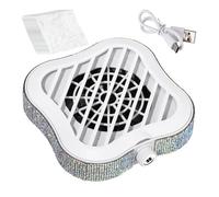 Aspirador de uñas, plumero silencioso, succión ajustable, ventilación de uñas, colector de polvo de 10 filtros, para salón, escritorio, hogar, manicura en la habitación, principiante a profesional