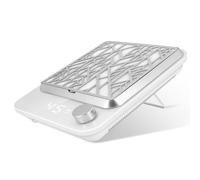 Aspirador de uñas recargable, potente aspirador de mesa profesional para uñas, aspirador de manicura, succión ajustable, blanco-NDC3