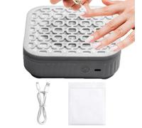 Aspirador De Uñas Recargable - USB ABS De 5500 RPM, Potente Aspirador Eléctrico, Dispositivo De Succión Portátil De Manicura, Tomas De Aire De Para Limar De Gel Acrílico P