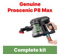 Aspirador de varilla Proscenic P8 Max - Potente 20kPa, sin cable, LED, HEPA
