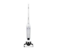 Bosch Serie 4 BBH32551 aspiradora de pie y escoba eléctrica Aspiradora escoba 2 en 1 Batería Secar Sin bolsa 0,4 L Metálico, Blanco