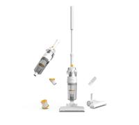 Newlux - Aspirador Escoba con Cable 2en1 V900, 800W, Depósito 2L, 16.5 Kpa, Triple Sist. Filtrado (F.HEPA) y Tecnología Ciclónica, 5m de Acción, Eficiencia Energética a (Blanco)