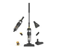 Newlux - Aspirador Escoba con Cable 2en1 V900, Vertical y de Mano, 800W, Depósito 2L, 16.5 Kpa y Triple Sist. Filtrado (F.HEPA), 5m de Acción, Eficiencia Energética a (Negro)