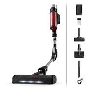 Rowenta RH2077 Aspiradora escoba 2 en 1 Batería Secar Sin bolsa 0,4 L 250 W Negro, Rojo