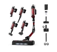 Rowenta RH2079 Aspiradora escoba 2 en 1 Batería Secar Sin bolsa 0,4 L 250 W Negro, Rojo