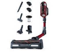 Rowenta X-Force RH9829 Aspiradora escoba 2 en 1 Batería Secar Sin bolsa 0,9 L Rojo, Gris