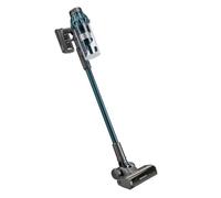 H.Koenig - Aspirador 2 en 1 inalámbrico UPX32, Autónomo hasta 50 min, 3 velocidades de aspiración, 400W, Ligero y Compacto, 4 Accesorios incluidos, Cepillo led, Azul