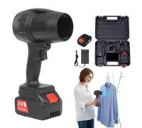 Aspirador inalámbrico - Sopladores de jardín portátiles de 8,66 x 5,71 pulgadas, plumero para nieve foliar, filtro de aire con batería y cargador | para camping, jardín, ordenador, patio P