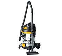 Ayerbe Aspirador 587030 inoxidable para agua y polvo 30 L 1500 W