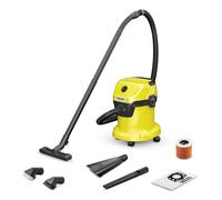 Kärcher Aspirador WD 3 V-15/4/20 Amarillo Negro Gris 1000 W