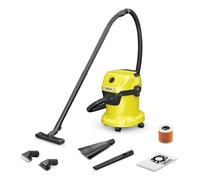 Aspirador Kärcher WD 3 V-15/4/20 Amarillo Negro Gris 1000 W