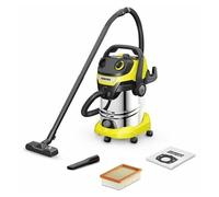 Kärcher WD 5 S V-25/5/22 Acero inoxidable, Negro, Amarillo 25 L 1100 W