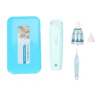 Aspirador nasal eléctrico, aspirador automático de mocos Eliminación de baba de bebé portátil Aspirador nasal eléctrico higiénico rápido seguro para bebés, niños, aspirador nasal(Azul claro)