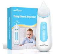 Aspirador Nasal Eléctrico para Bebé Niño: Easy@Home Sacador Moco de Nariz - Eliminar Secreción Automáticamente丨Aparato para Quitar Moco con 3 Niveles de Succión丨Luz Atractiva丨USB Recargable