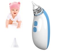 Aspirador nasal eléctrico para bebés - Aspirador nasal automático para recién nacidos - Limpiador nasal seguro para niños pequeños - Succión