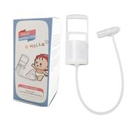 Aspirador nasal manual para bebés - Aspirador de polvo anti-reflujo para recién nacidos y niños pequeños | Removedor de moco reutilizable y lavable | Limpiador nasal portátil para aliviar la
