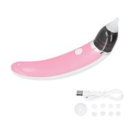 Aspirador nasal para bebés, dispositivo de succión nasal Baby Booger Snot Succión Limpiador de nariz eléctrico higiénico seguro para recién nacidos (Rosa)