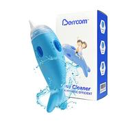 Aspirador Nasal para Bebés, Succionador de Nariz para Bebé, Limpiador de Mocos para Bebé Recién Nacido con 2 Niveles de Succión Ajustables y Reproducción de Música y Baterías