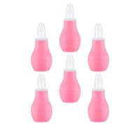 Aspirador para Bebés 6 Piezas Rosa, Limpiador Manual
