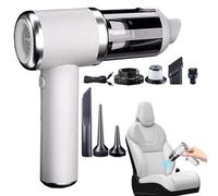 Aspirador para coche genérico - 5500 Pa inalámbrico eliminación de desechos - Aspirador manual para vehículos, para salpicadero de coches, alfombras, hogar, salón, piezas de vivir polvo residuo