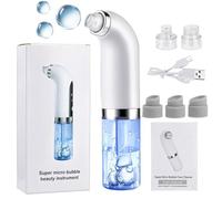 Aspirador para la eliminación de poros faciales - Extractor eléctrico de 3 modos | Limpiador de nariz portátil para el hogar, viajes, noche y cuidado diario de la piel para hombres
