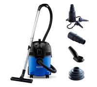 Aspirador para seco y húmedo nilfisk - 1200 w - capacidad del depósito 22 l y de polipropileno